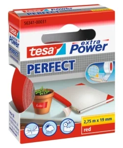 Nastro adesivo "extra power" colore rosso, 2,75 mt x 19 mm - tesa Prezzo Conveniente